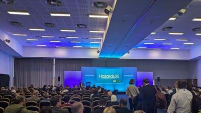 LIVE reporting from Hazards35 process safety conference