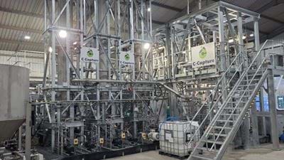 C-Capture uses ‘next generation’ carbon capture tech for UK hard-to-abate industries