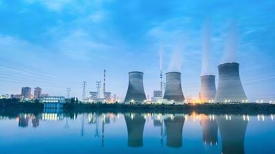 Removing silica from power plant water