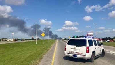 Fire at US speciality chemicals plant 