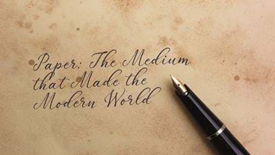 The Medium that Made the Modern World: Part 1: Read All About It